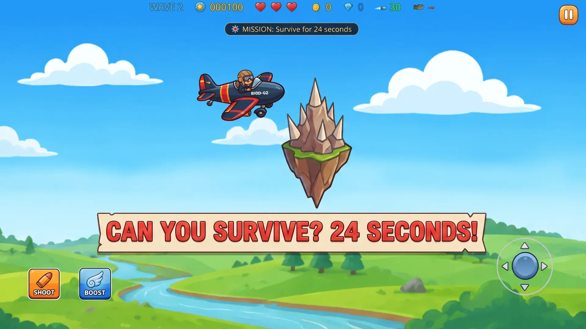 Skyden: Combat Wings Can You Survive 24 Seconds Mission
